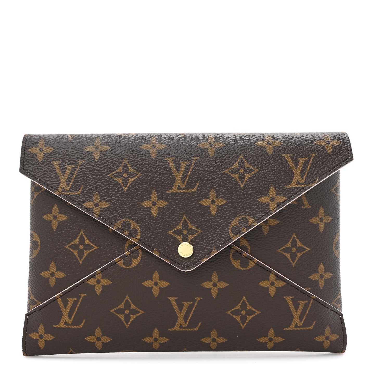 Monogram Large Kirigami Pochette Insert Rose Ballerine