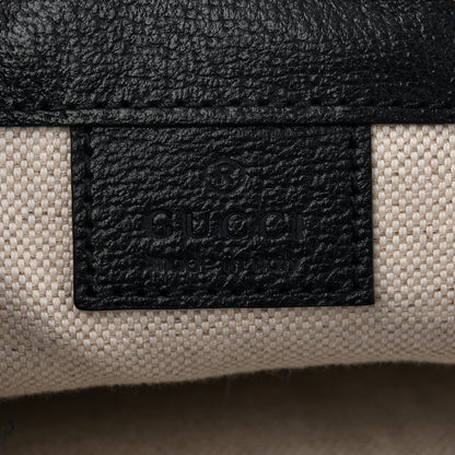 Gucci GG Supreme Monogram Web Mini Ophidia Bucket Bag Beige Blue 6 of 9