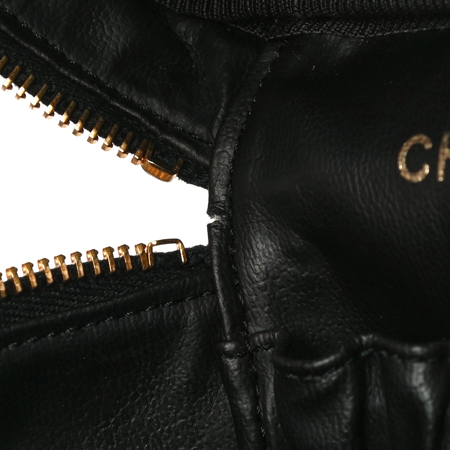 Chanel Caviar Vanity Cosmetic Case Black 9 of 9