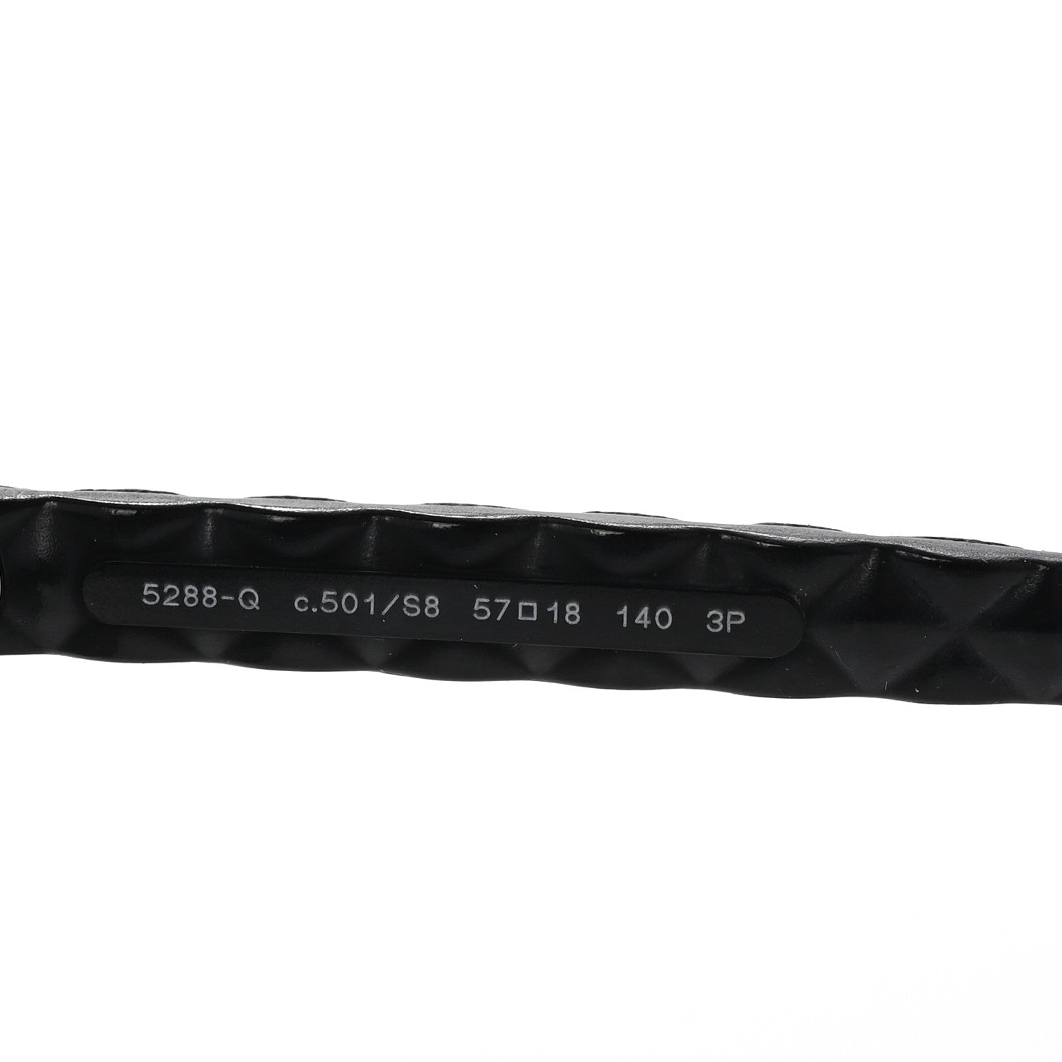 Chanel Acetate Quilted Polarized Butterfly CC Sunglasses 5288-Q Black 6 of 7