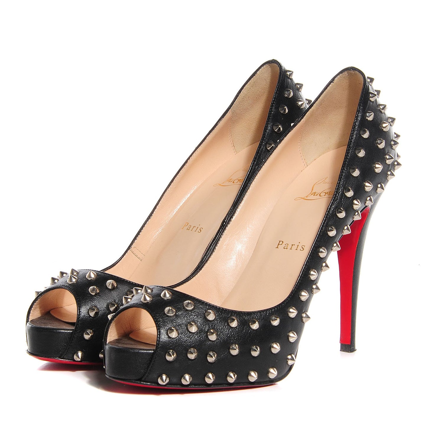 Nappa Very Prive Spikes 120 Pumps 40 Black