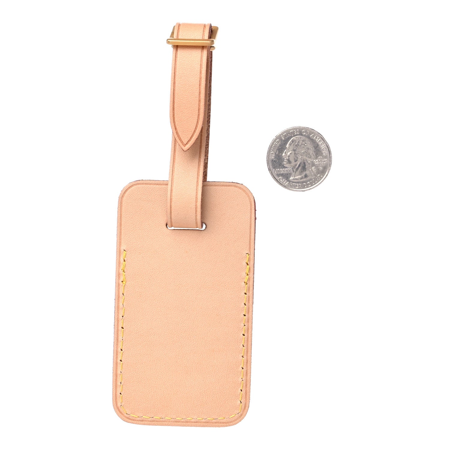 Louis Vuitton Vachetta Luggage Tag 2 of 4