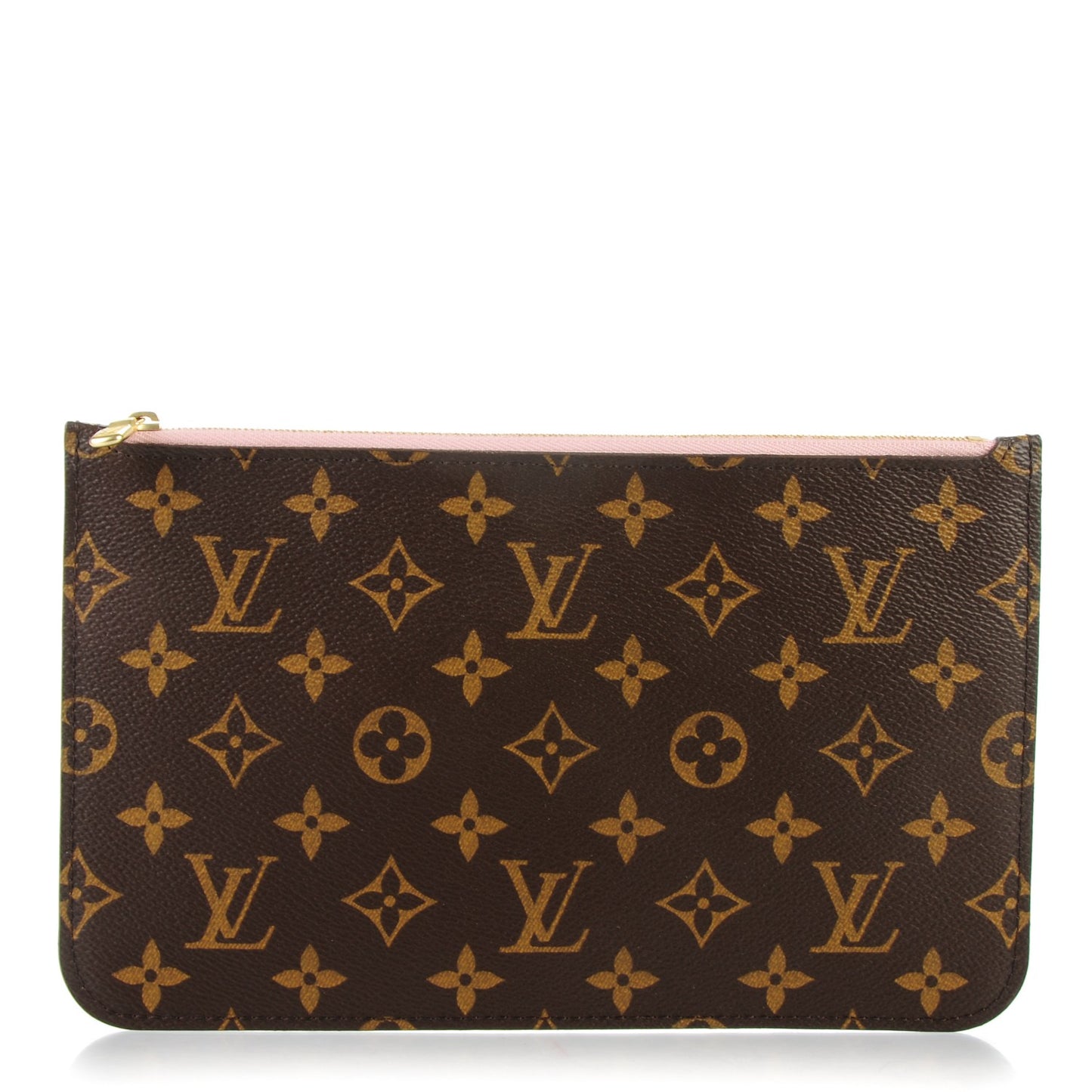 Monogram Neverfull MM GM Pochette Rose Ballerine
