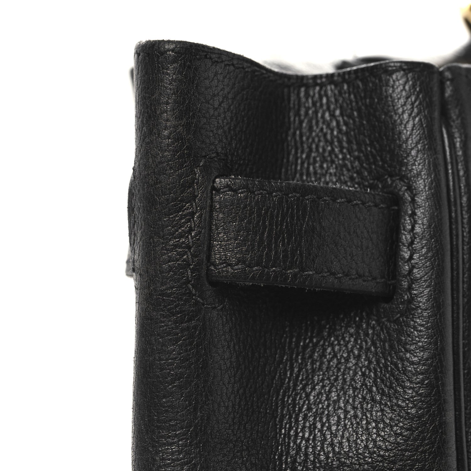 Hermes Evergrain Kelly Retourne 32 Black 18 of 21