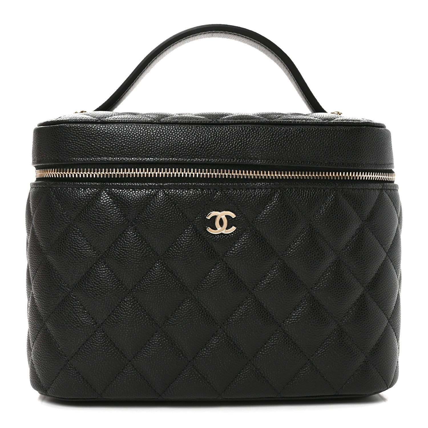 Chanel Caviar Quilted Large Vanity Pouch Black 1 of 10