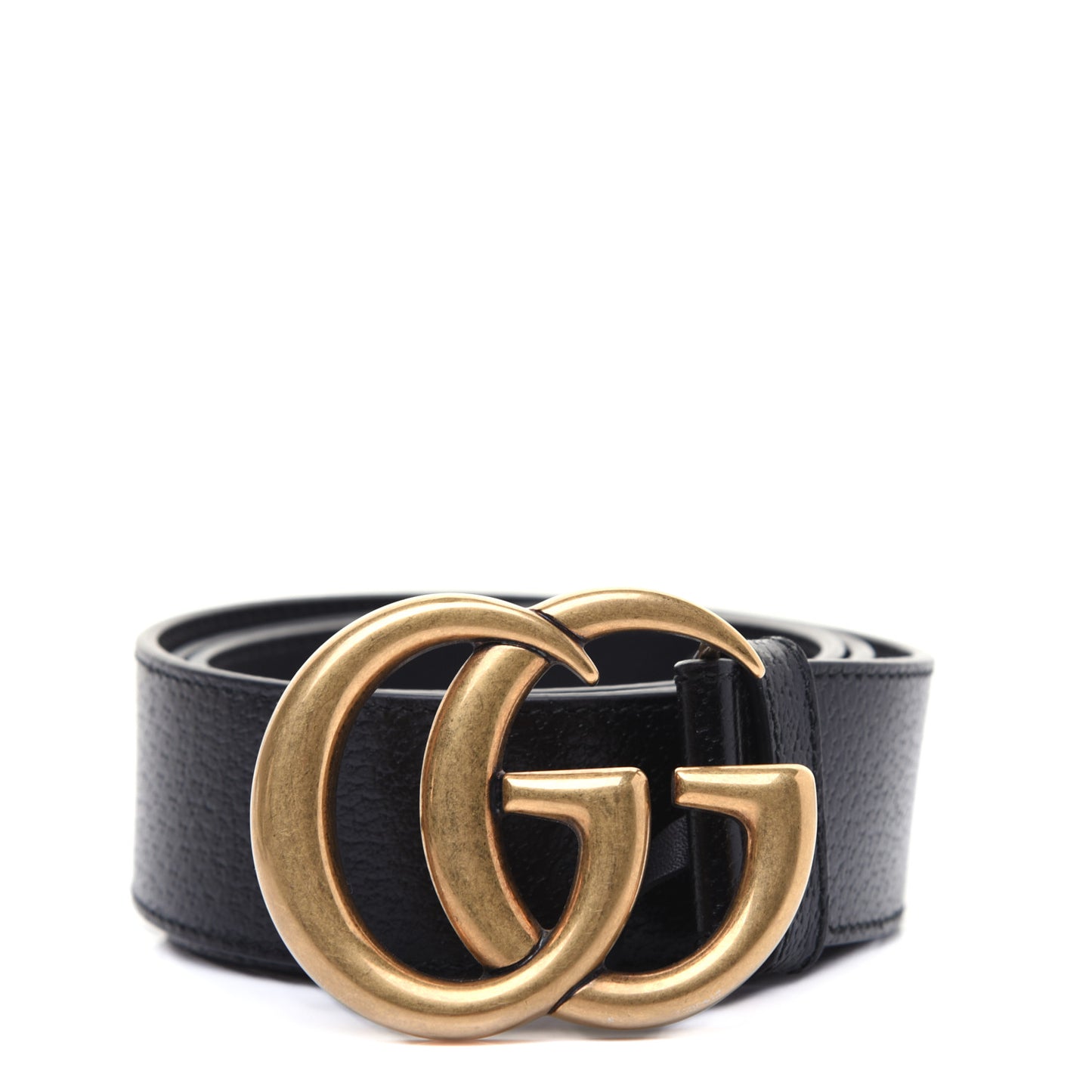 Textured Calfskin Double G 40mm Belt 95 38 Black