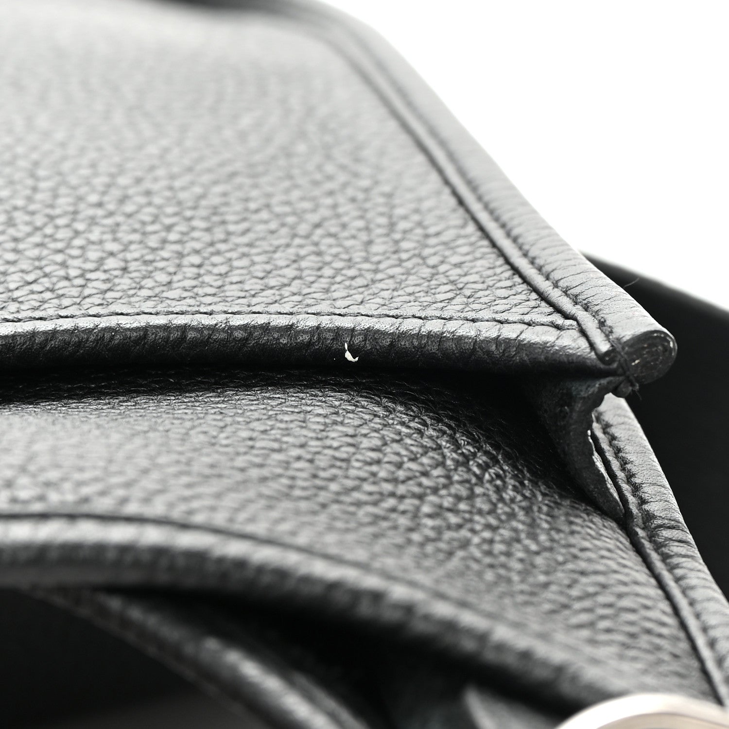 Hermes Taurillon Clemence Evelyne III PM Black 12 of 13