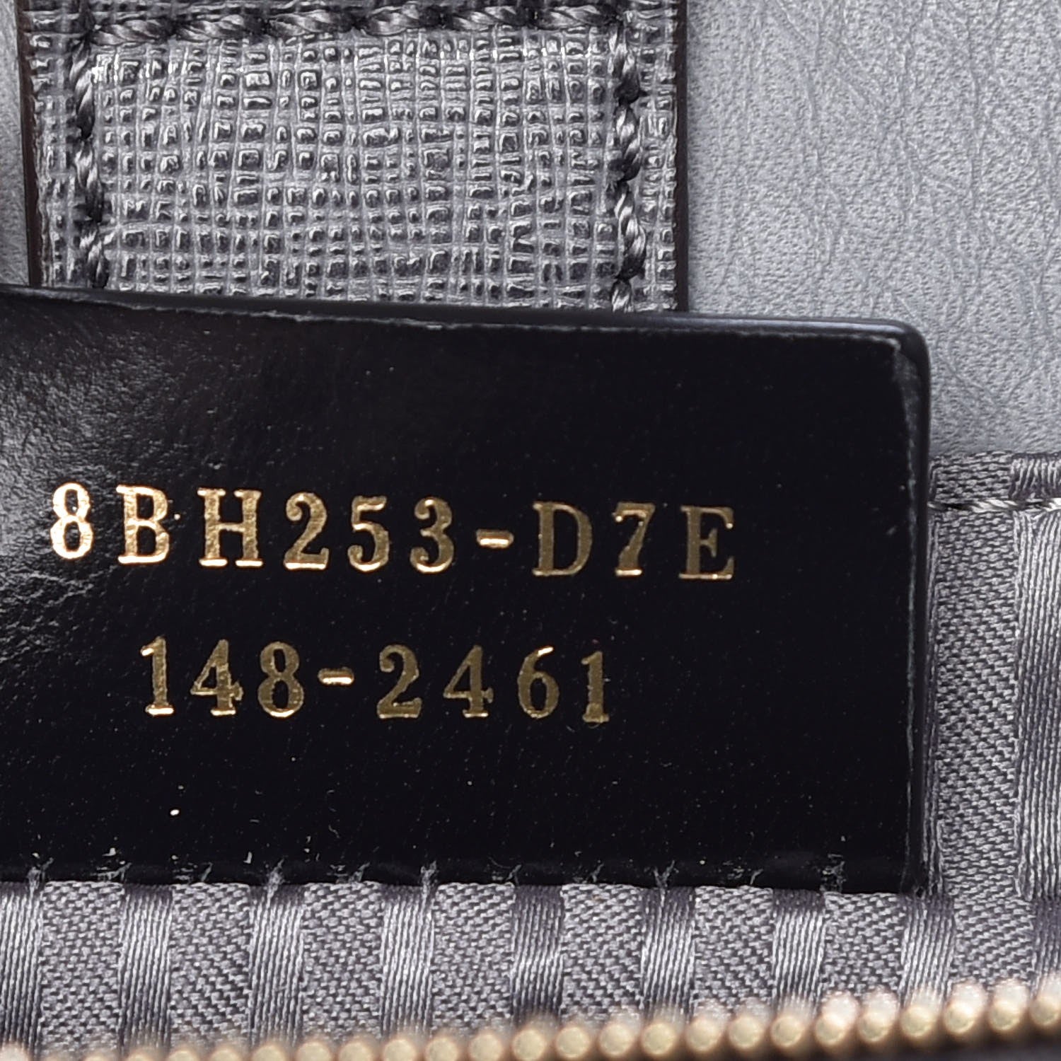 Fendi Vitello Elite Petite 2Jours Tote Grigio Grigio Chiaro 8 of 9
