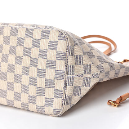 Louis Vuitton Damier Azur Neverfull MM 6 of 11