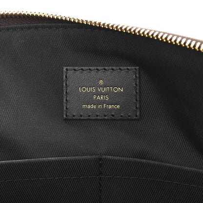 Louis Vuitton Damier Ebene Odeon Tote MM Black 6 of 9