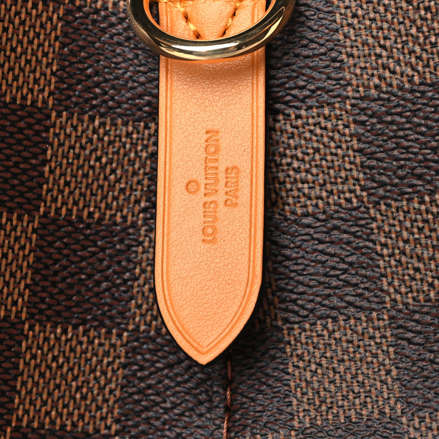 Louis Vuitton Damier Ebene Neonoe MM Safran 6 of 10