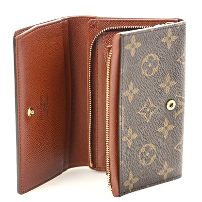 Louis Vuitton Monogram Porte-Monnaie Tresor Wallet 6 of 9