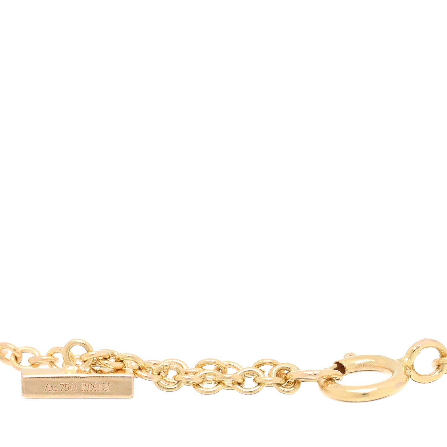18K Rose Gold T Smile Bracelet