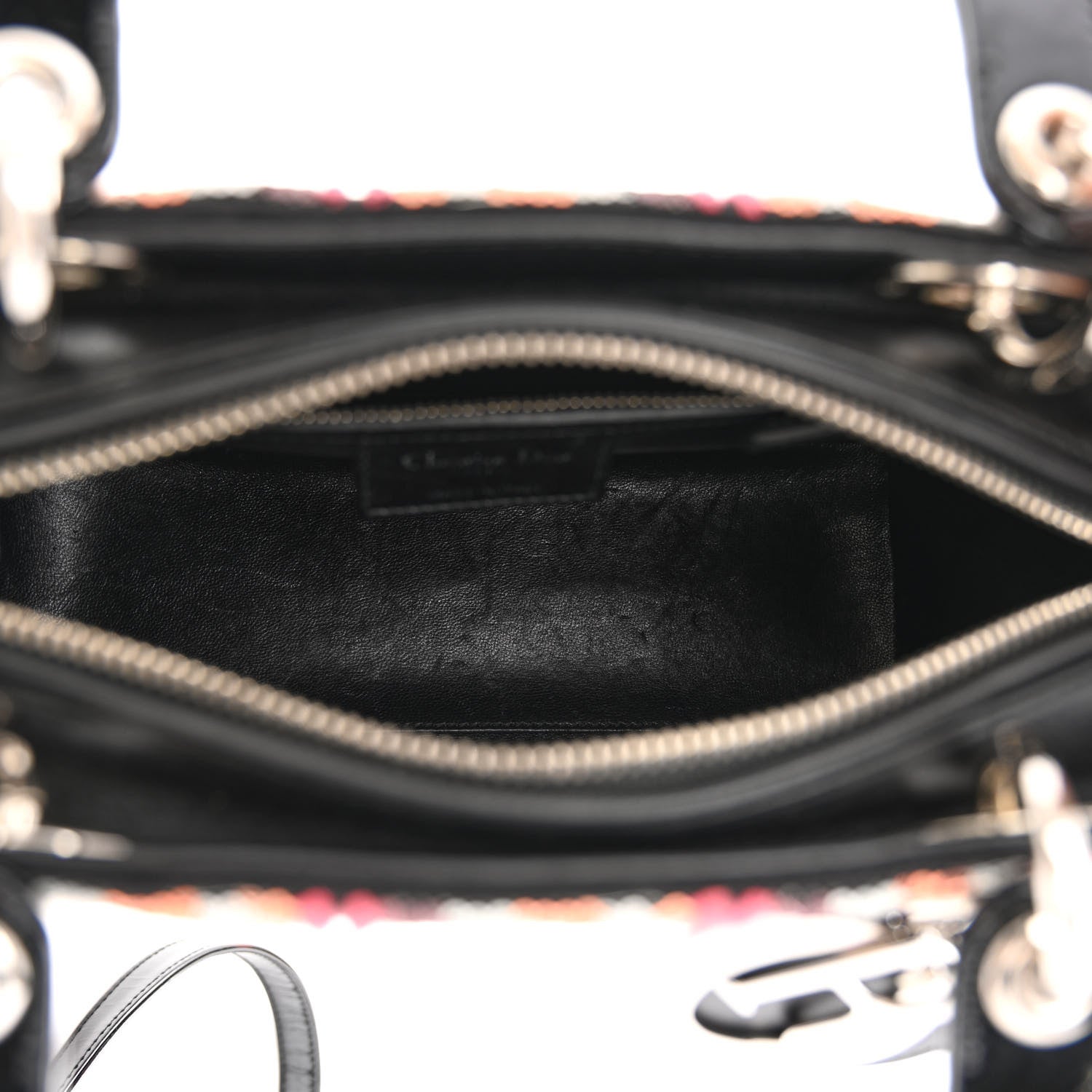 Christian Dior Patent Sequin Mini Lady Dior 5 of 10