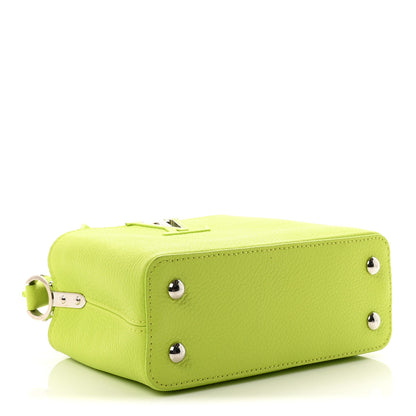 Louis Vuitton Taurillon Mini Capucines Chartreuse 4 of 10