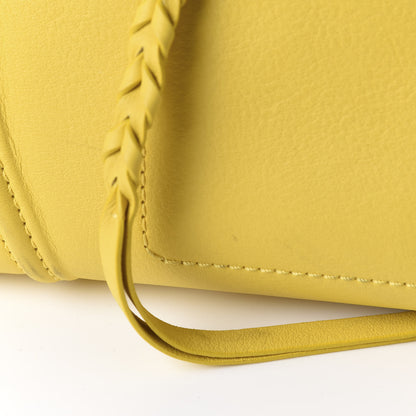 Celine Supple Calfskin Medium Phantom Luggage Sun Yellow 11 of 14
