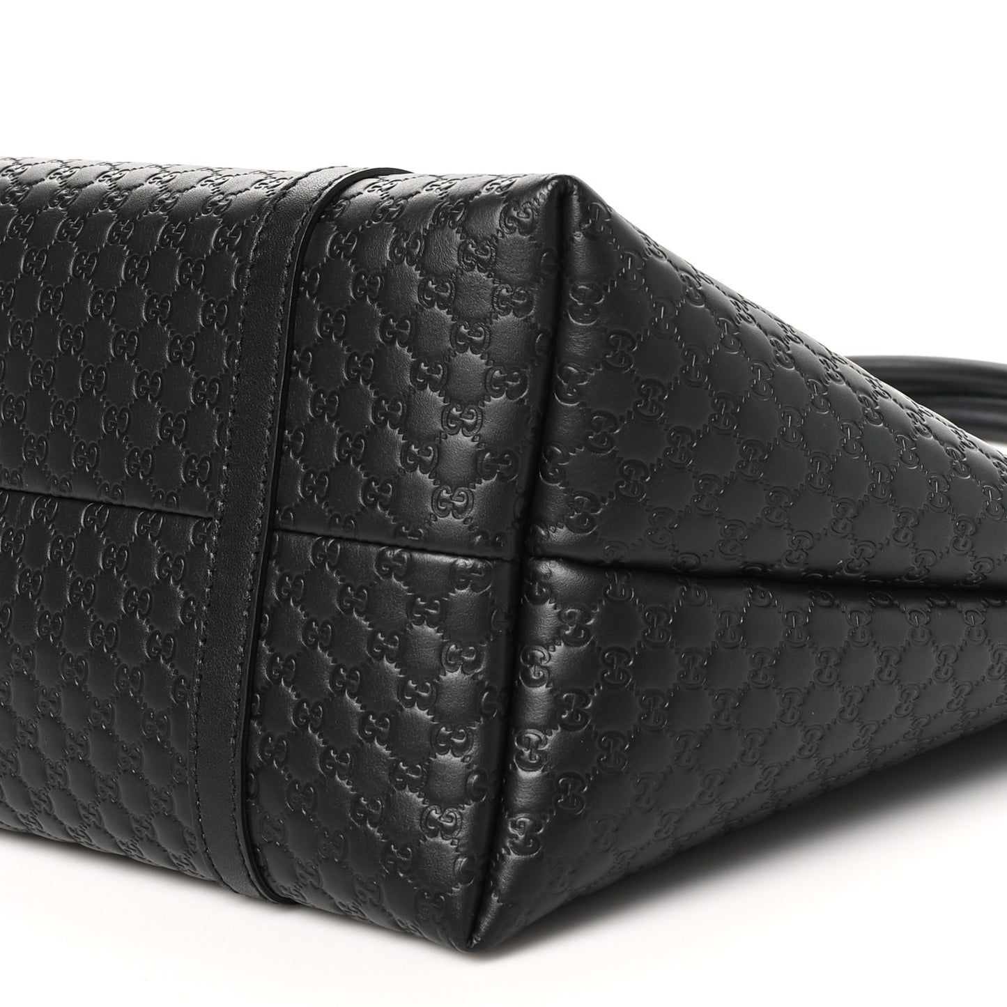 Microguccissima Medium Joy Tote Black