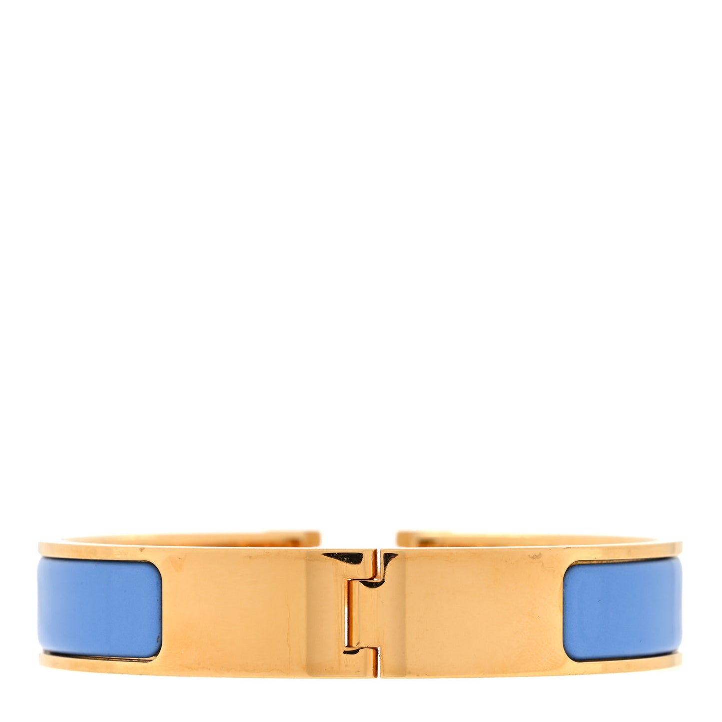 Narrow Enamel Clic Clac H Bracelet PM Bleu Cielo