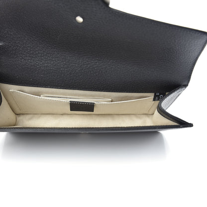 Gucci Dollar Calfskin Crystal Dionysus Clutch Wristlet Black Black Diamond 5 of 10