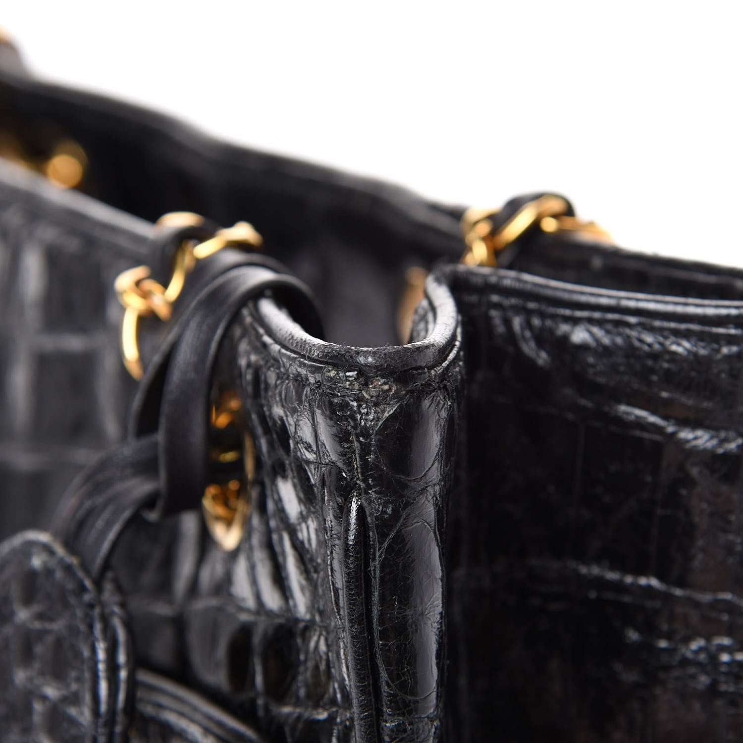 Chanel Alligator Tote Black 16 of 16