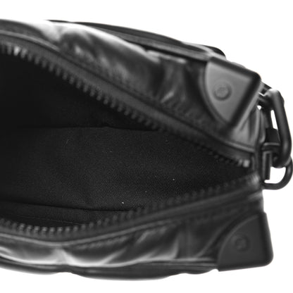 Louis Vuitton Soft Calfskin Puffy Damier Mini Soft Trunk Black 5 of 8