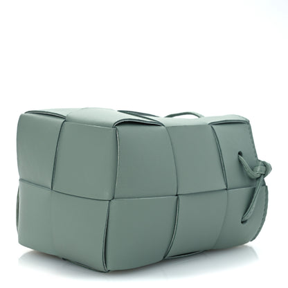 Bottega Veneta Nappa Maxi Intrecciato Mini Cassette Bucket Bag New Sauge 9 of 9