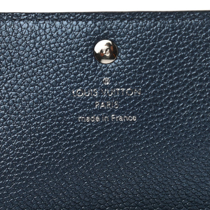 Louis Vuitton Metallic Empreinte Business Card Holder Navy Nacre 6 of 6