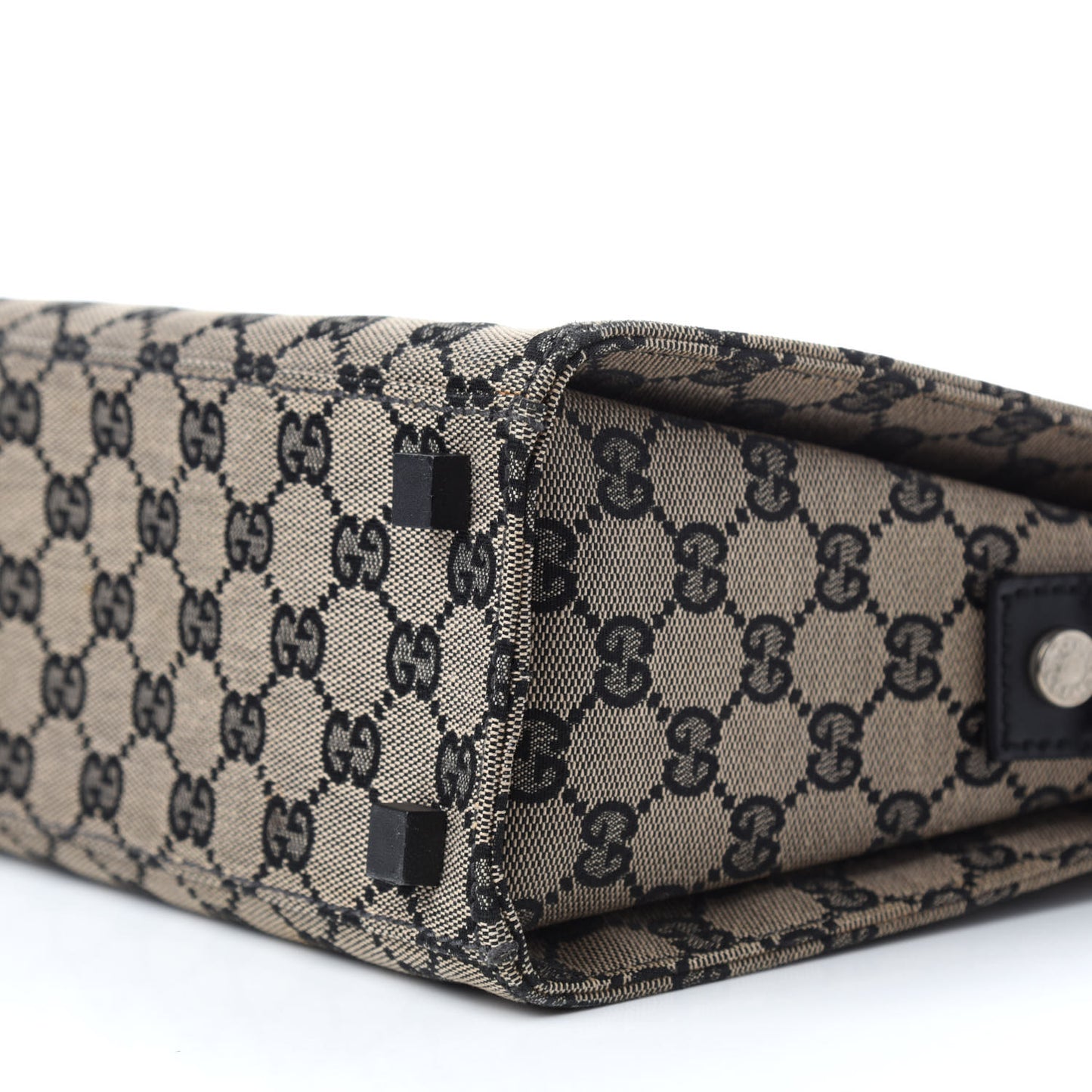 Monogram Briefcase Black