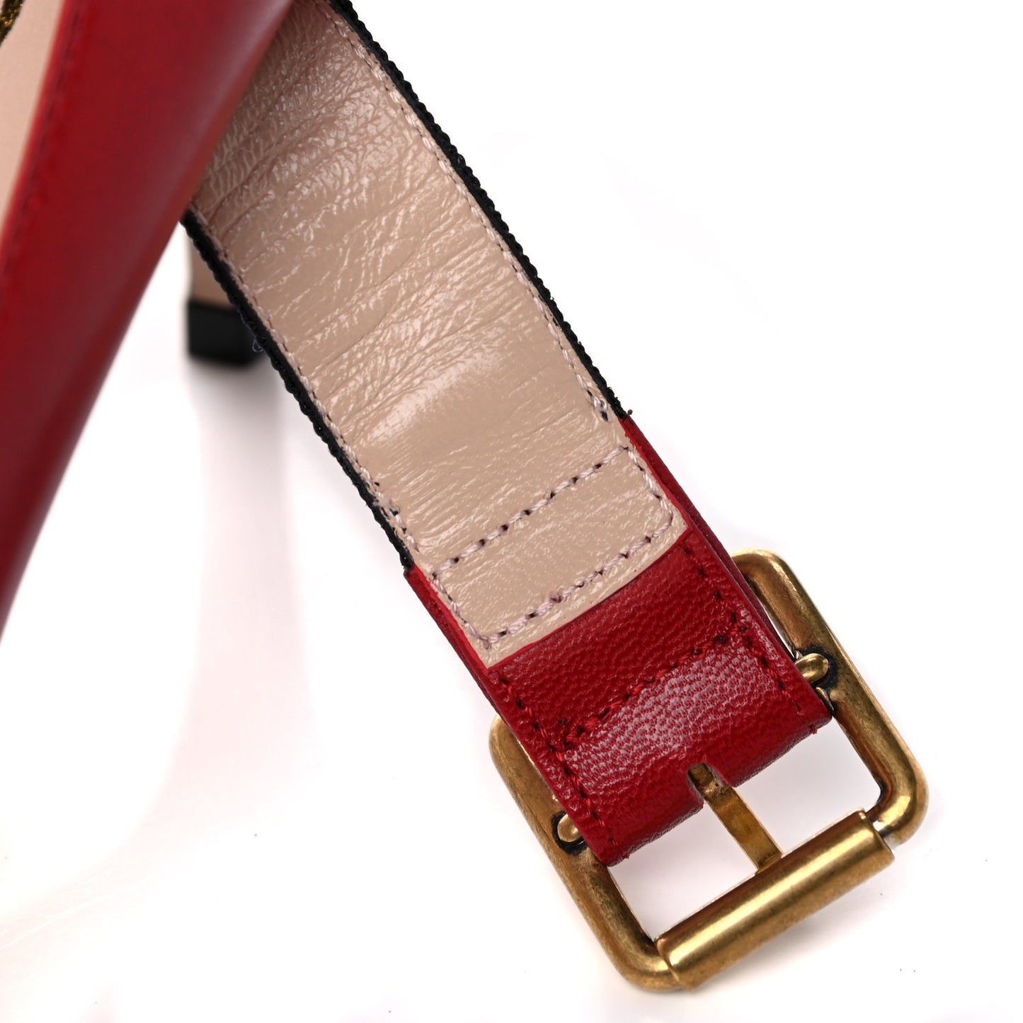 Malaga Kid Sylvie Web Mid Heel Pumps 38 Hibiscus Red