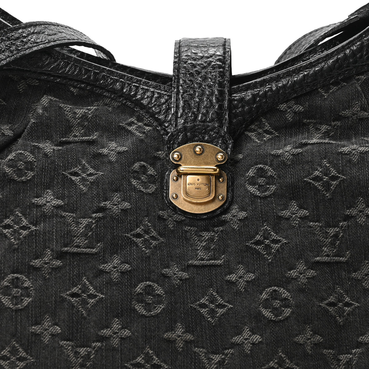 Louis Vuitton Denim Mahina XS Black 6 of 8