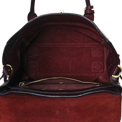 Mulberry Natural Leather Cara Delevigne Convertible Satchel Oxblood 6 of 22