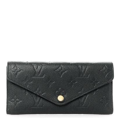 Louis Vuitton Empreinte Josephine Wallet Black 1 of 15