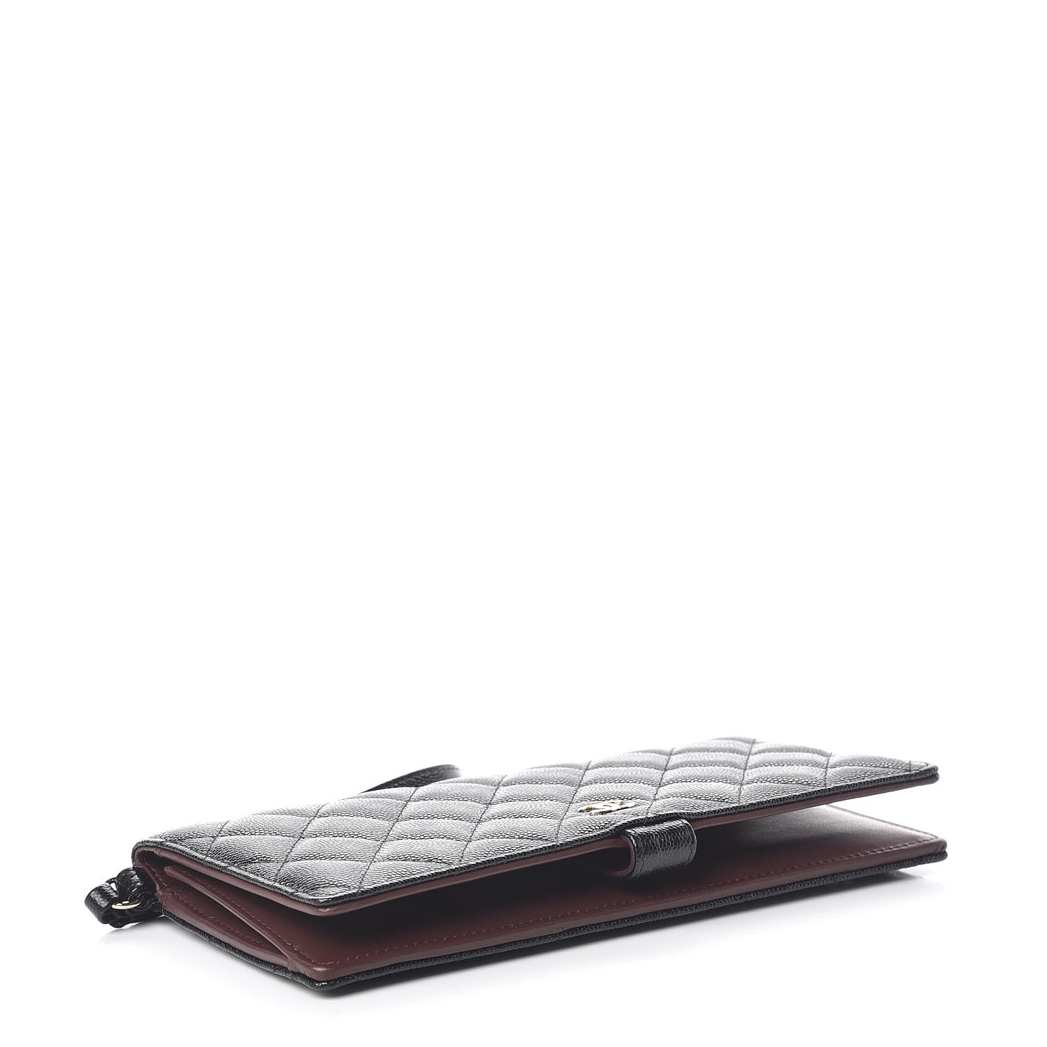Chanel Caviar Quilted Long Wallet With Handle Black 4 of 10