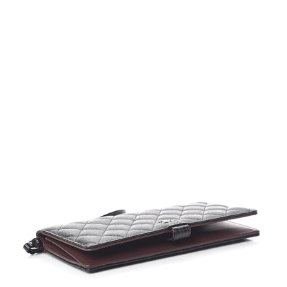 Chanel Caviar Quilted Long Wallet With Handle Black 4 of 10