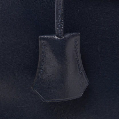 Hermes Box Kelly Retourne 32 Indigo 27 of 31