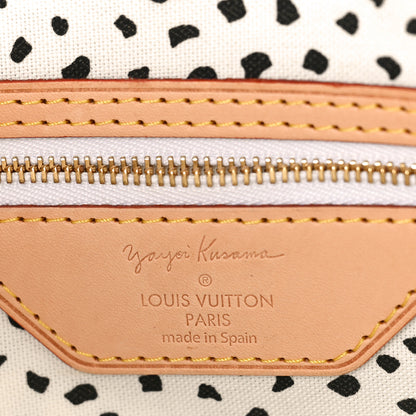 Louis Vuitton Monogram Kusama Waves Neverfull MM White 6 of 8