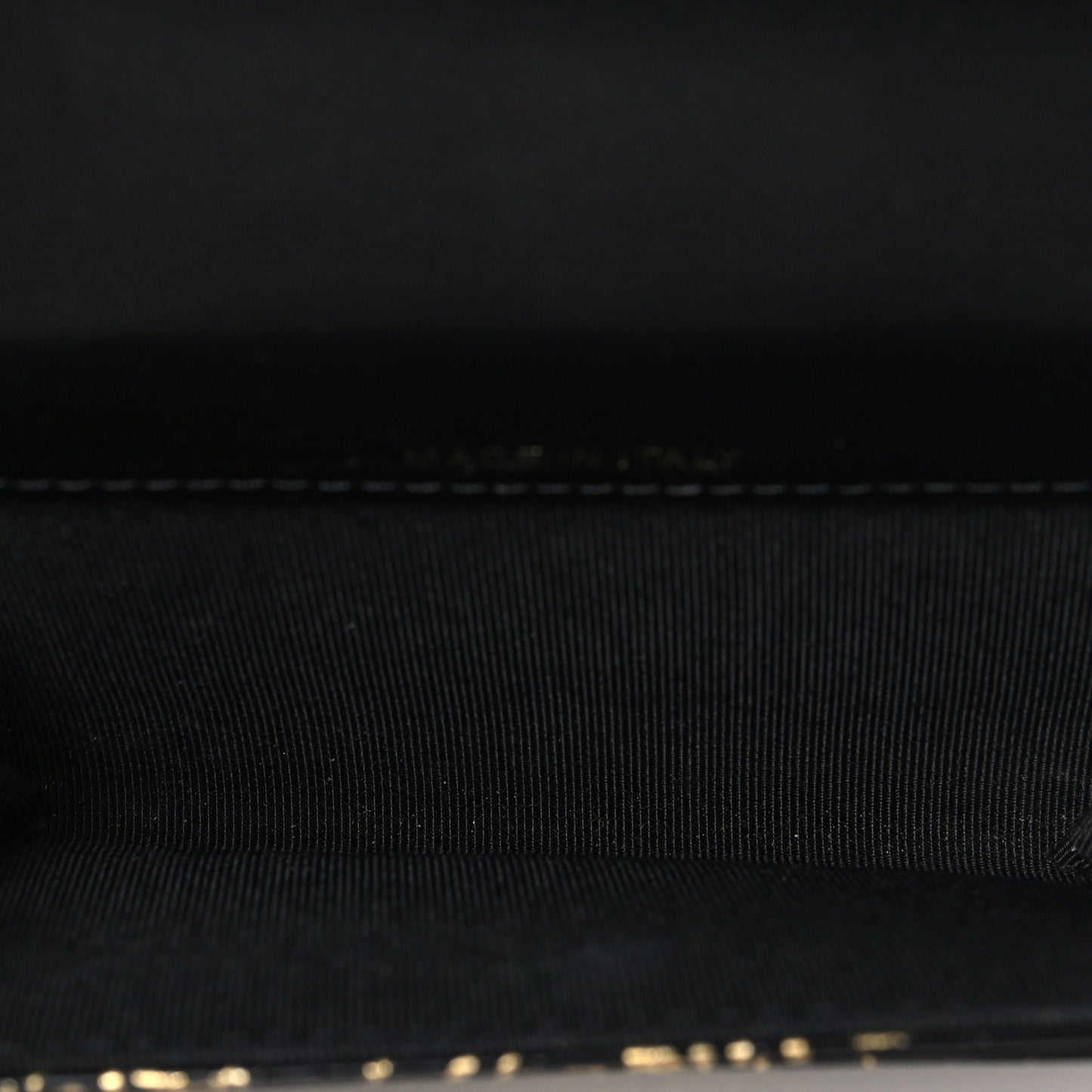 Calfskin Crocodile Embossed Graffiti Reissue Card Holder Wallet Black Gold
