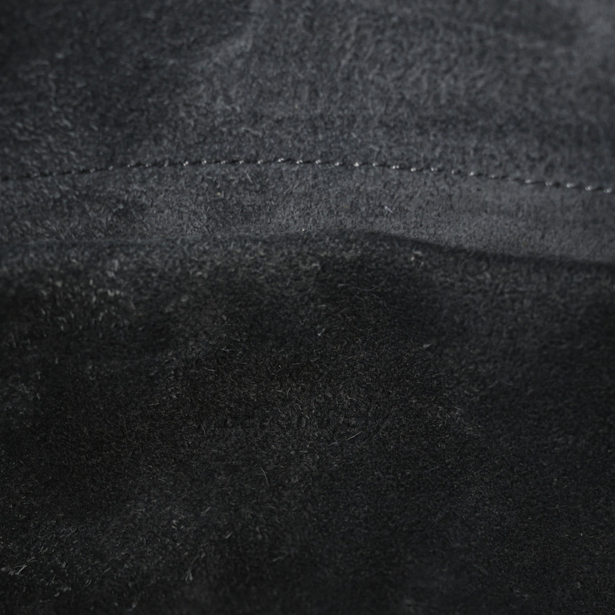 Grained Calfskin Mini Belt Bag Grey