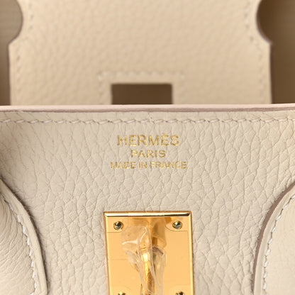 Hermes Togo Birkin 25 Craie 6 of 11