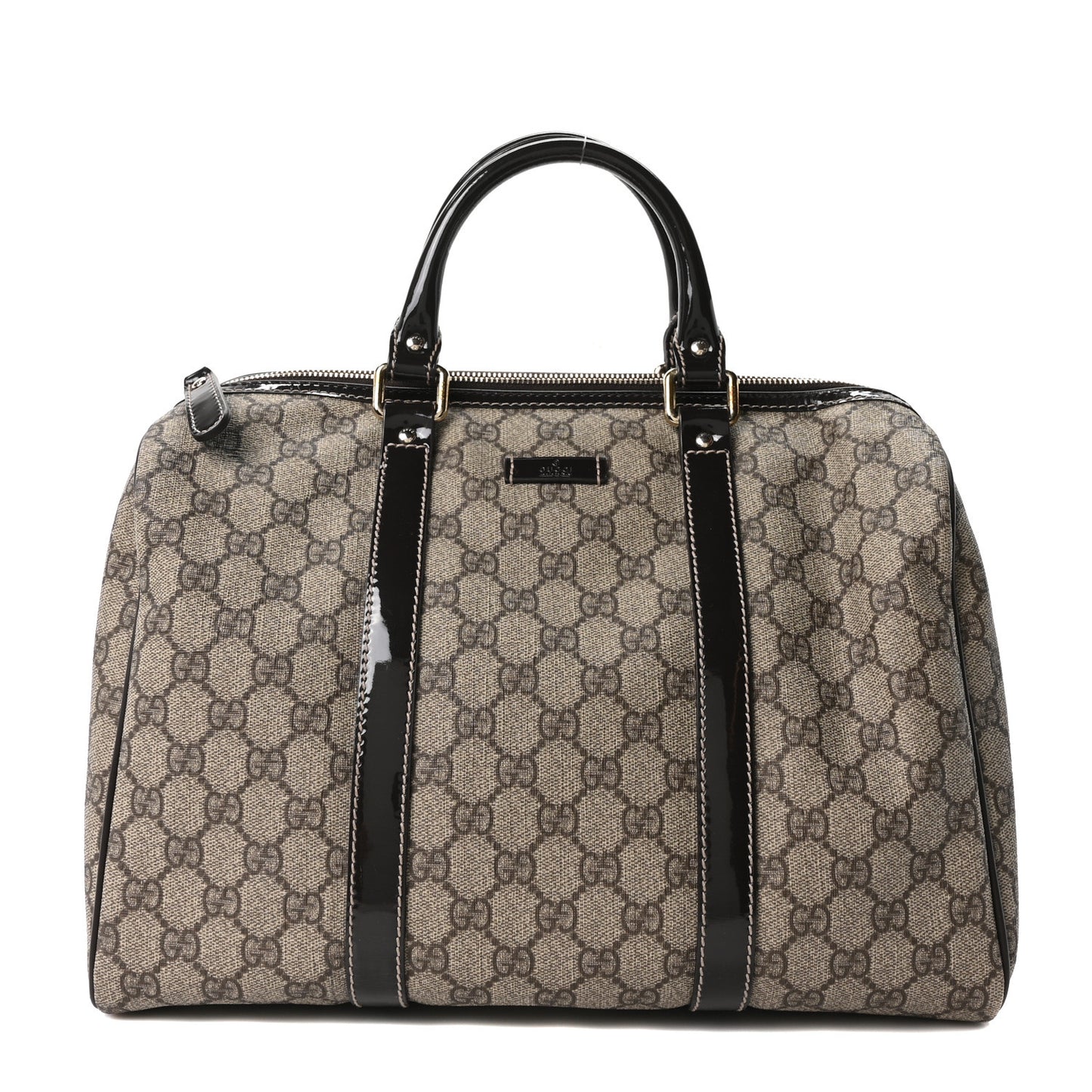 GG Plus Monogram Medium Joy Boston Dark Brown