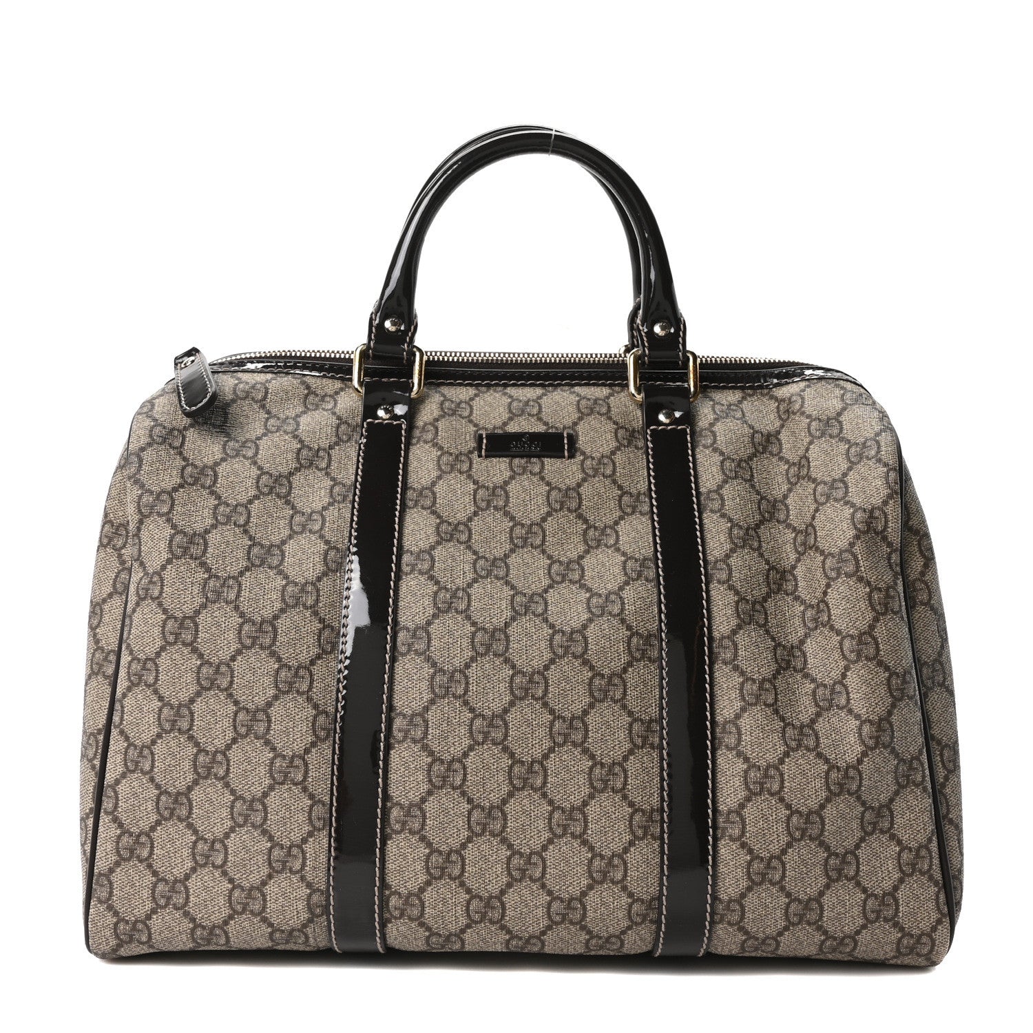 Gucci GG Plus Monogram Medium Joy Boston Dark Brown 1 of 10