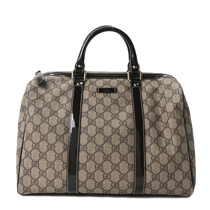 Gucci GG Plus Monogram Medium Joy Boston Dark Brown 1 of 10