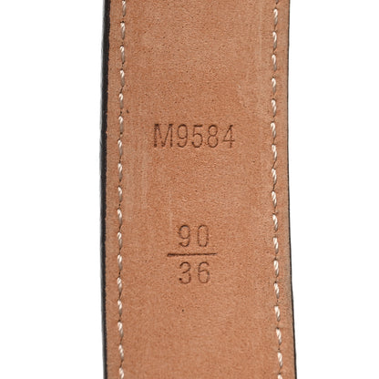 Louis Vuitton Monogram Mini 25mm Belt 90 36 6 of 7