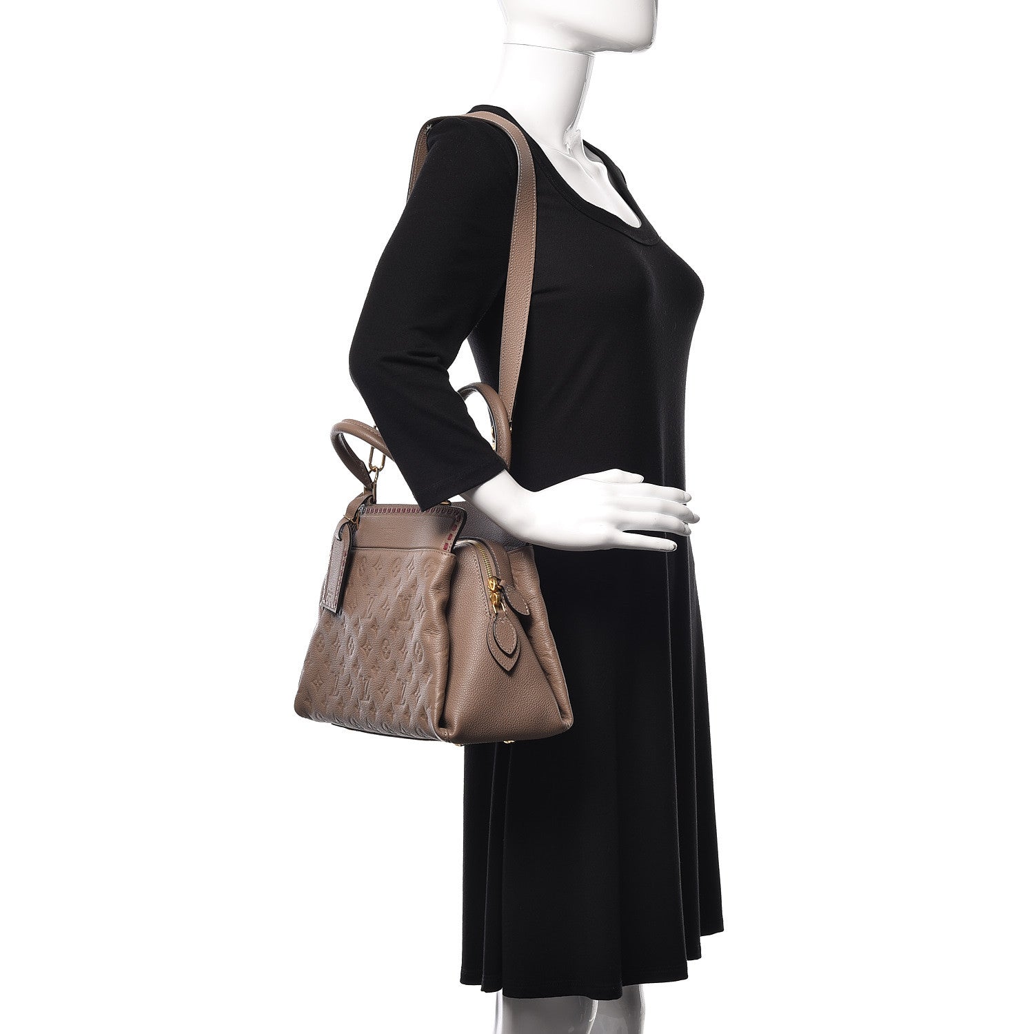 Louis Vuitton Empreinte Vosges MM Taupe Glace 2 of 12