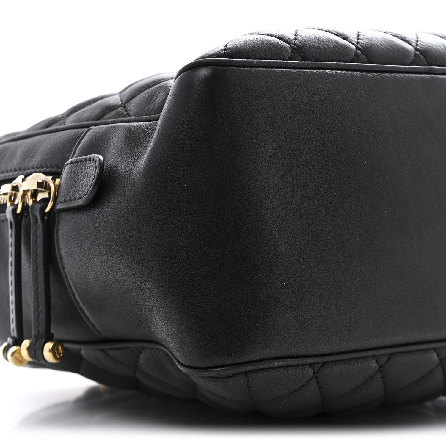 Chanel Calfskin Quilted CC Medium Vanity Case Black 18 of 23