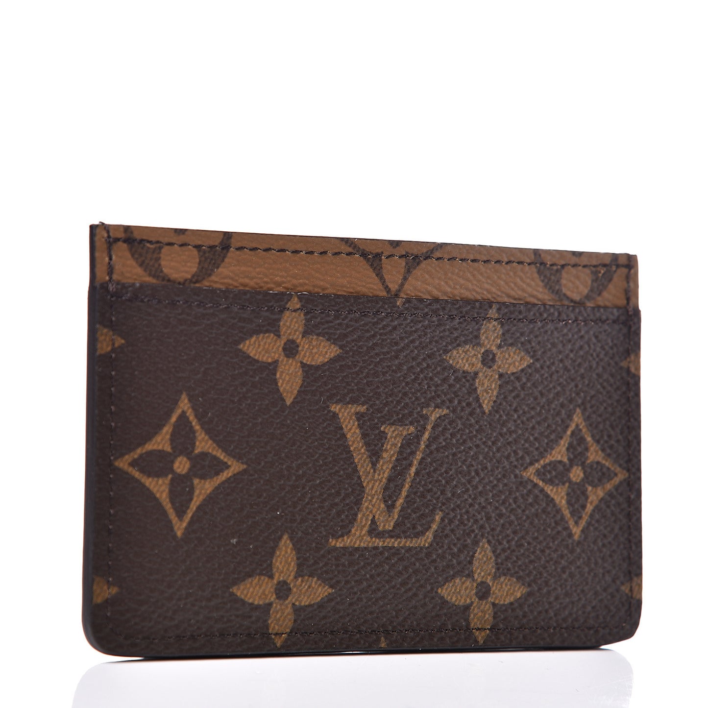 Reverse Monogram Card Holder