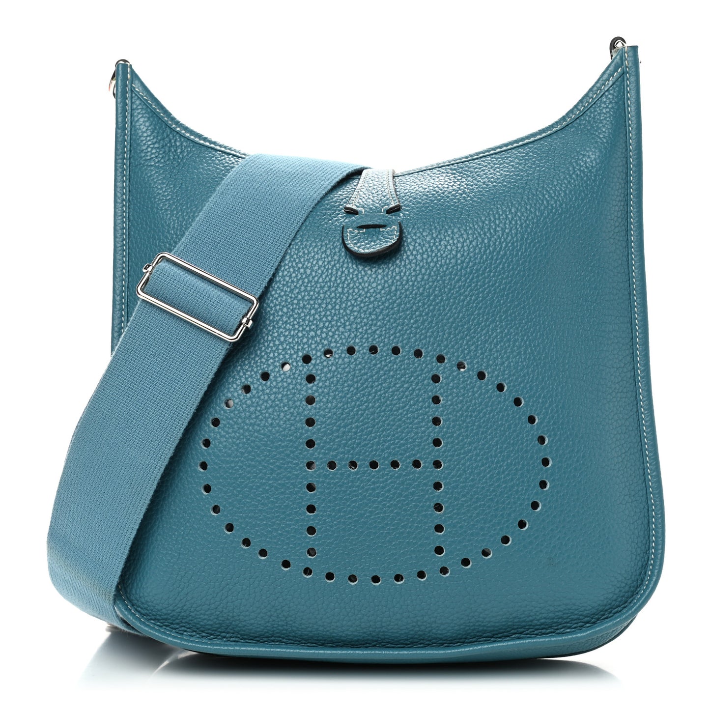 Taurillon Clemence Evelyne III PM Blue Jean