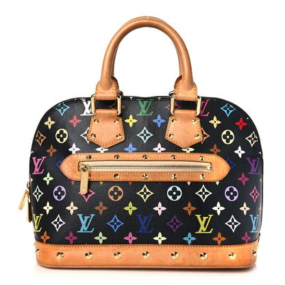 Louis Vuitton Monogram Multicolor Alma Black 1 of 8