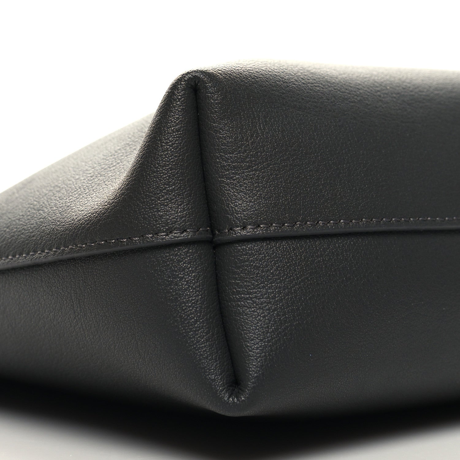 Saint Laurent Calfskin Toy Shopping Tote Storm 9 of 10