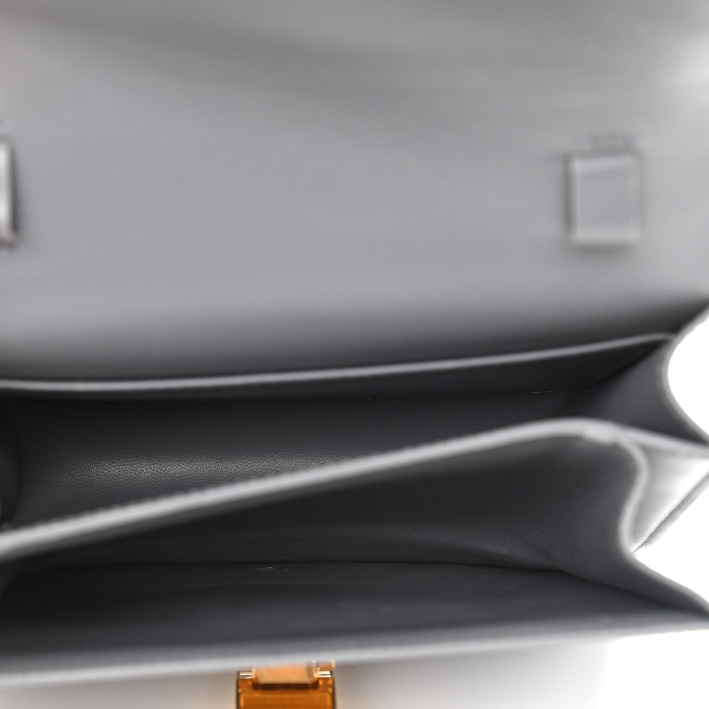 Box Calfskin Teen Classic Box Flap Bag Light Charcoal